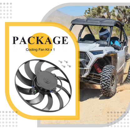 Radiator Cooling Fan Motor for Polaris RZR 900 1000 XP XP4 (2015–2021)