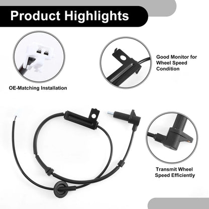 ABS Wheel Speed Sensor No. 95640-26000 for Hyundai Santa Fe (2001–2006)
