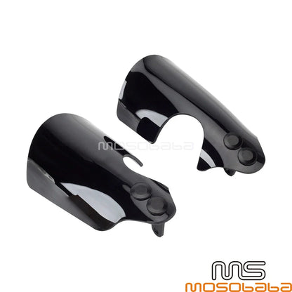 Handguards Protector Kits Black for Harley Softail FLFB FXBRS FLSB FXLR