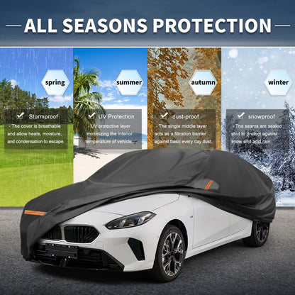 Waterproof Car Cover for BMW 2er F22/F23 (2013–2021) with Zipper
