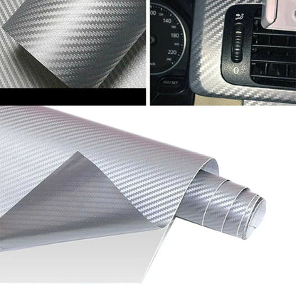 Car Carbon Fiber Sticker 50x12Inch