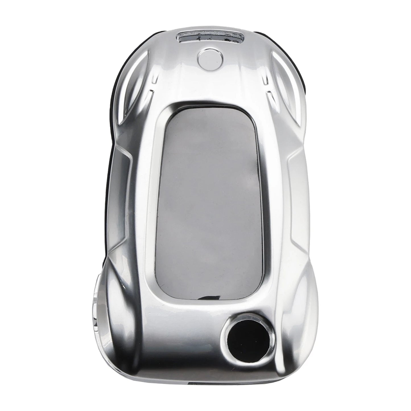 Leather Alloy Zinc Key Case Cover for VW Polo, Skoda (2010–2023)