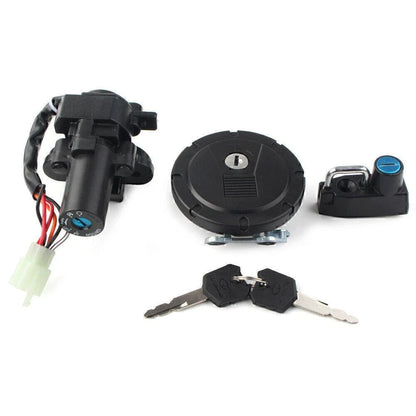 Ignition Switch Fuel Gas Cap Seat Lock Key for Kawasaki KLX250/250S/SF (2006-2023)
