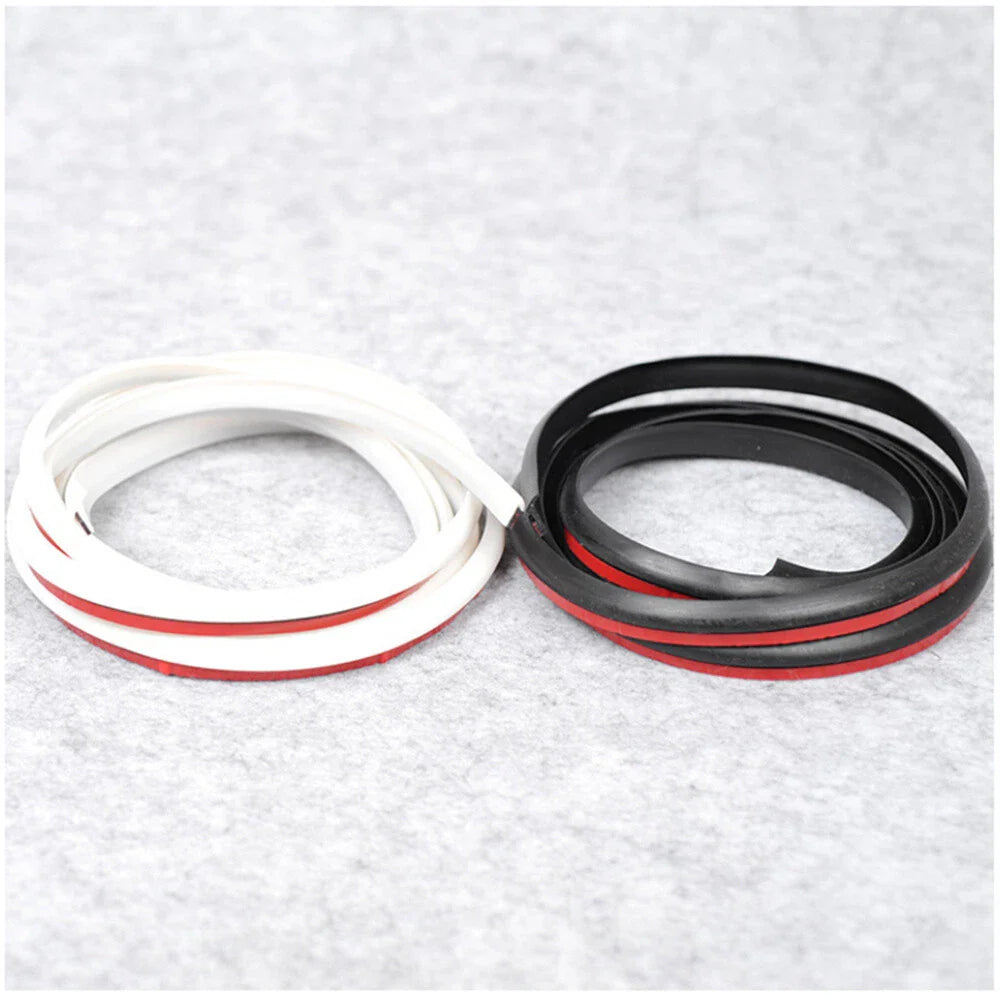 5M Slanted T-Type Rubber Gasket Weatherstrip for Car Side Sills & Headlights