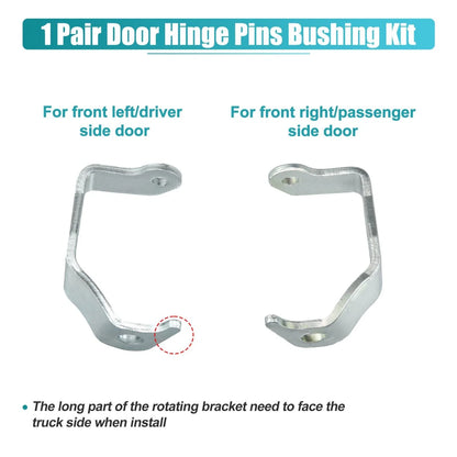 Front Door Hinge Pin Bushing Repair Kit for GMC Chevrolet