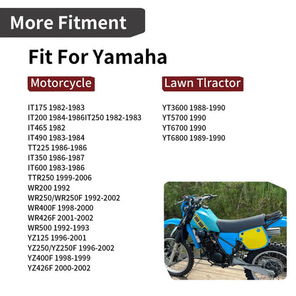Fuel Tank Cover for Yamaha Wolverine 350 450 YFM350 YFM450FX (1995–2010)