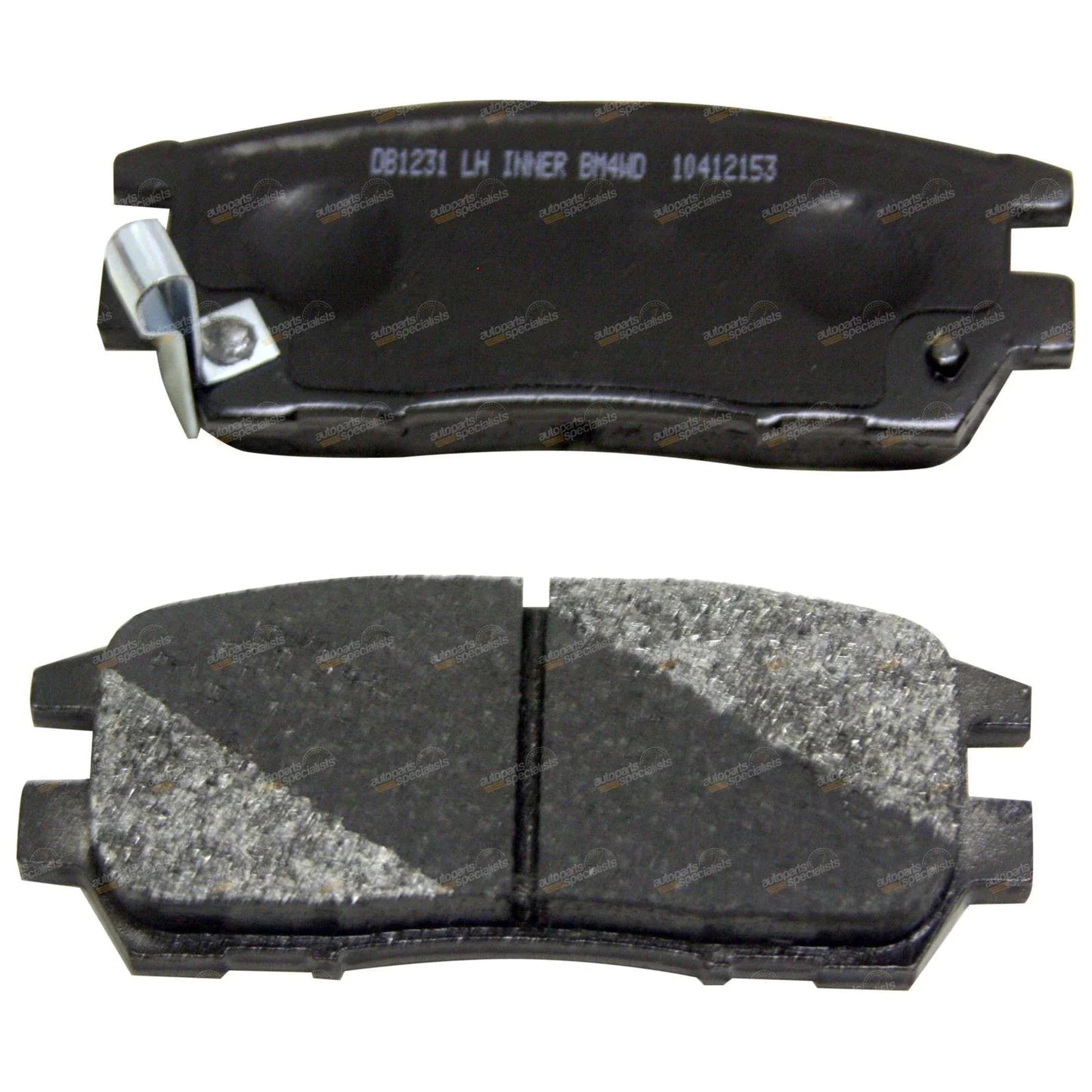 4WD Rear Disc Brake Pad Set for Mitsubishi Nimbus UG (1998-2004)