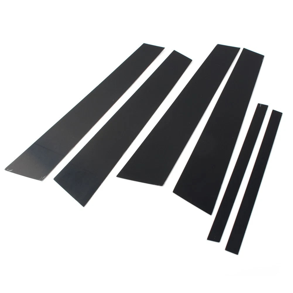 Rear Window Louver Shutter Cover Trim for BMW X3 G01 (2018–2024) Glossy Black