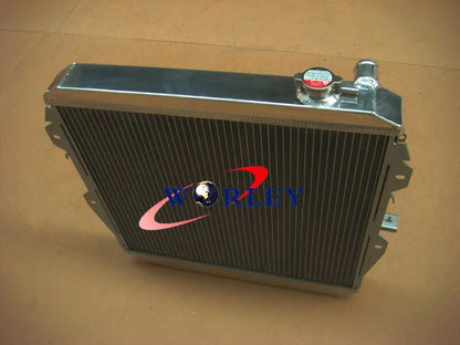 Aluminum Radiator with Fan for Toyota Hilux Surf 1988–1997