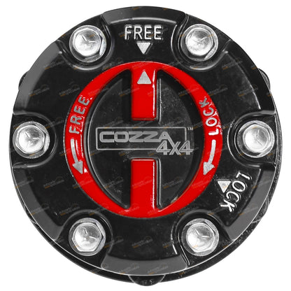 Set of 2 Free Wheeling Manual Hubs for Colorado Frontera Jackaroo D-Max
