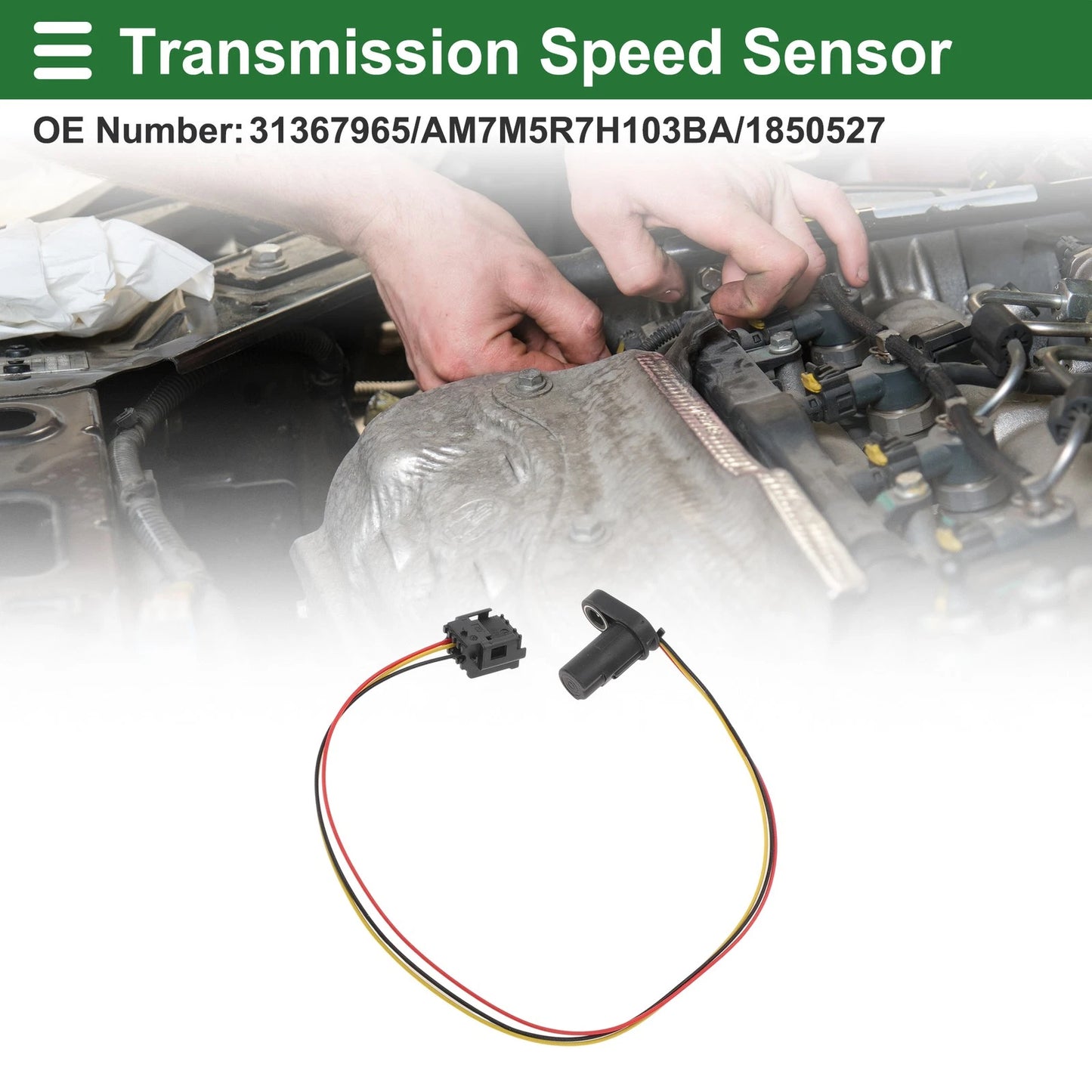 1 Pc Transmission Speed Sensor No.31367965 for Volvo S80 II (2010–2011)