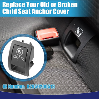 Rear Child Seat Anchor ISOFix Cover for Mercedes Benz