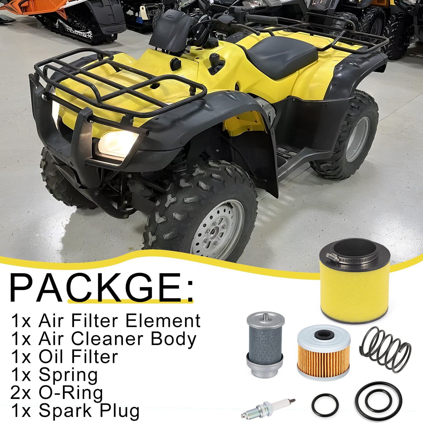 Air Oil Filter for Honda Rancher 350 TRX350TE TRX350TM (2000–2006)