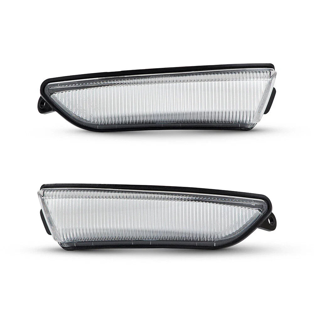 2x Clear Side Wing Mirror Turn Signal Lights for Chrysler 300 (2011–2023)