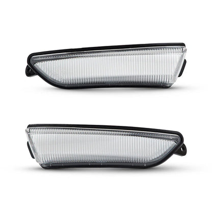 2x Clear Side Wing Mirror Turn Signal Lights for Chrysler 300 (2011–2023)