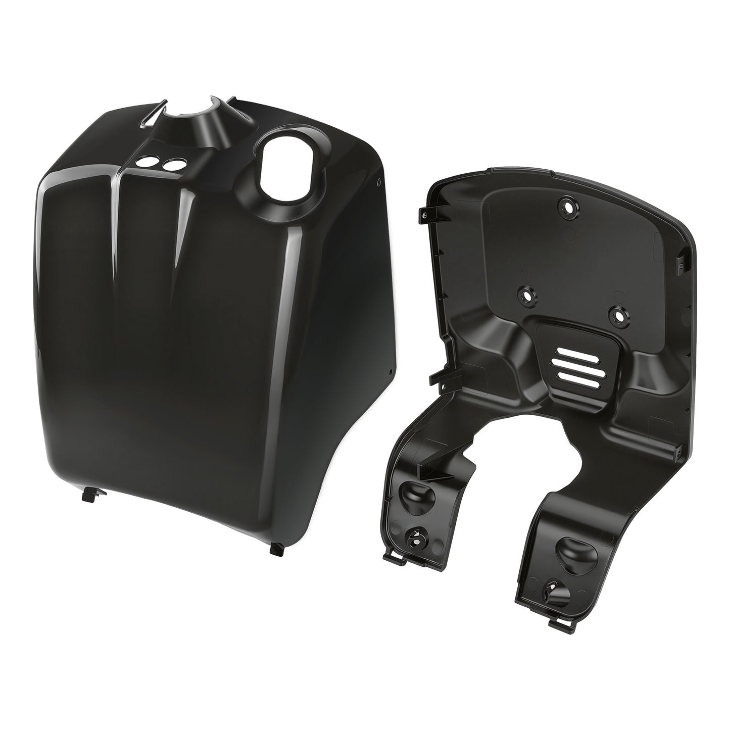 Fender & Inner Front Cover Set for Honda Ruckus 50 (2003–2024) Black