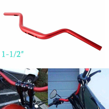 1-1/2" Tapered Moto Style Handlebar for Harley Dyna Low Rider, Sportster (2006-2023)
