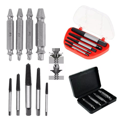 9PCS Left Handed Screw Extraction Tool Set for Efficient Repair Solutions