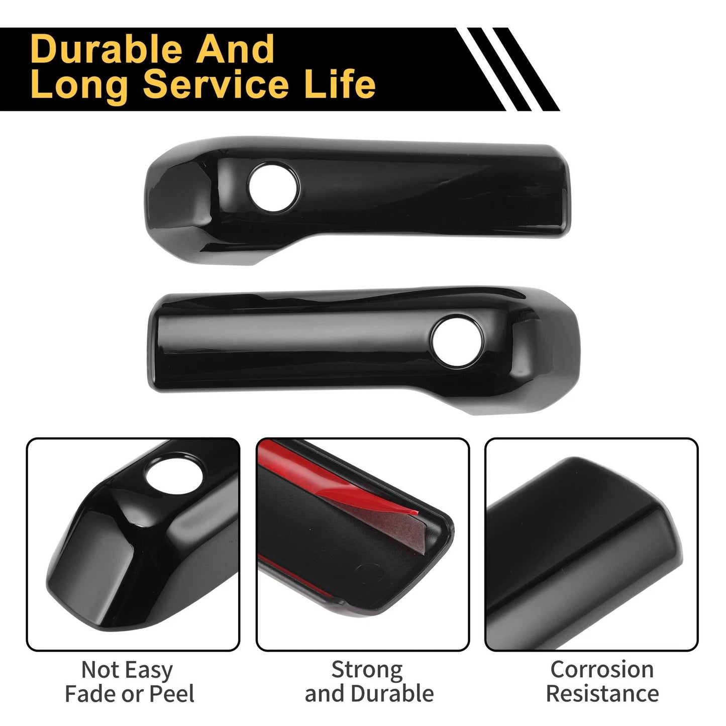 2X Car Door Bowl Handle Trim for Suzuki Jimny (2018–2023)