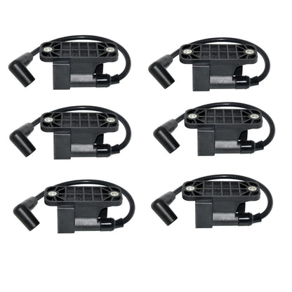 Set of 6 Ignition Coils for Mercury 30-300HP (1996–2007)