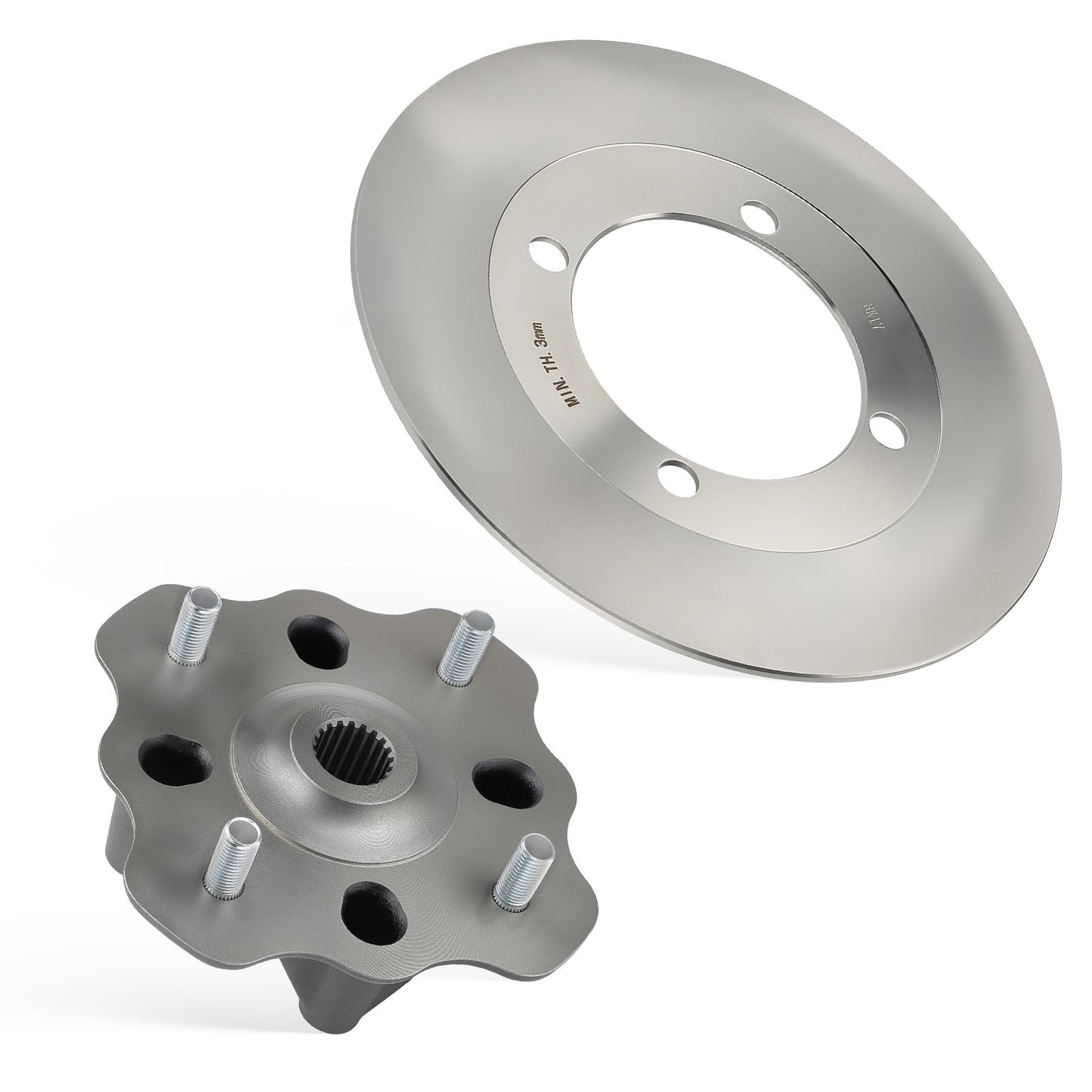Front Wheel Hub Brake Disc Rotor for Suzuki