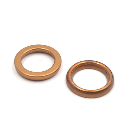 6Pcs 30mm OD Metal Exhaust Pipe Muffler Gasket for GY6 125cc (2000–2023)