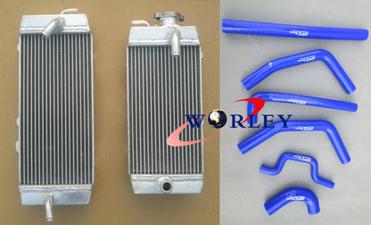Hose Kit and Aluminum Radiator for Kawasaki KXF250 KX250F (2009–2010)