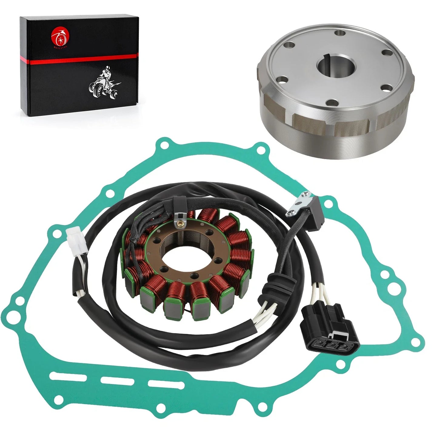 Flywheel Stator w/Gasket for Yamaha Grizzly 700 YFM700 (2007–2008)