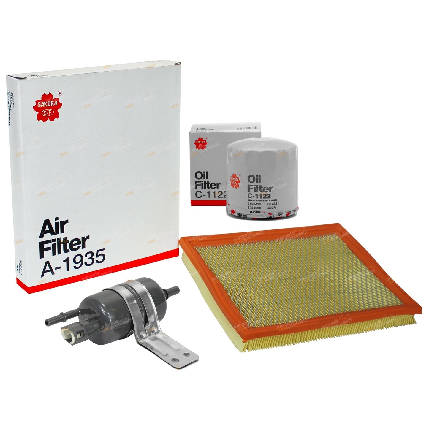 Air Oil Fuel Filter Service Kit for Jeep Grand Cherokee (1999–2001)
