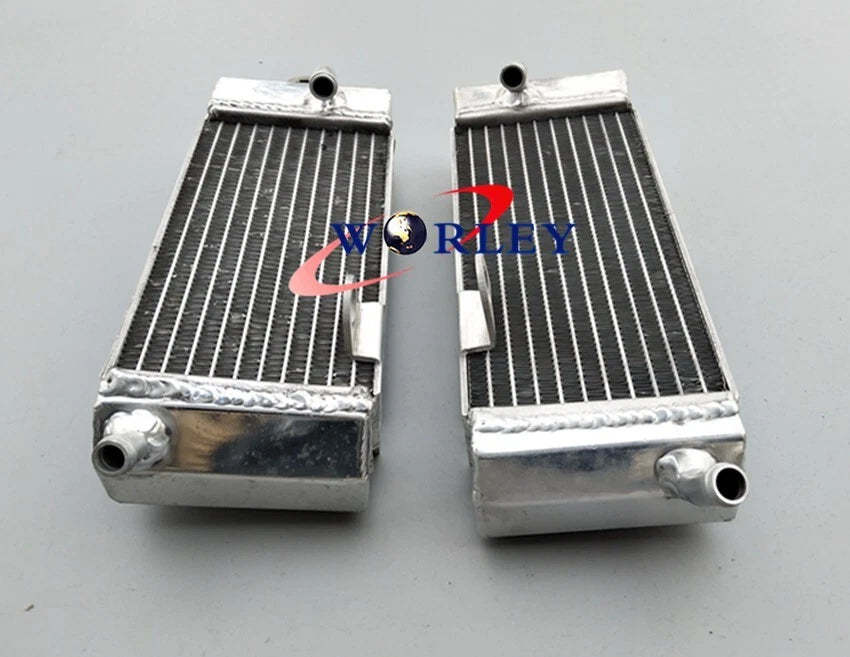 Set of 2 Aluminum Radiators for Yamaha YZ250 (1986–1989)