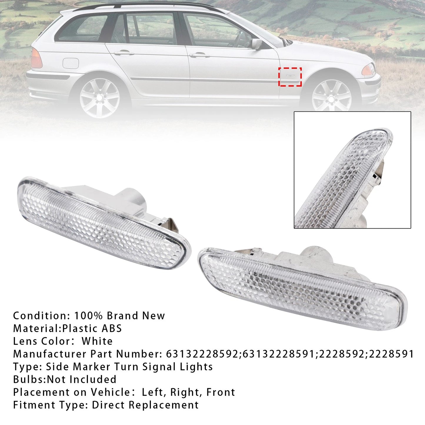 Front Windshield Washer Nozzle for Range Rover Sport Discovery (2005–2013) LR048615