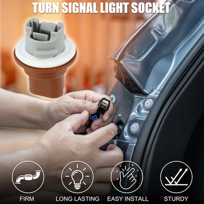 Turn Signal Light Socket for Dodge Grand Caravan (2011–2020) 3 Pins No.68030801AA