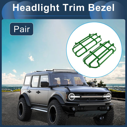 1 Pair Front Left Headlights