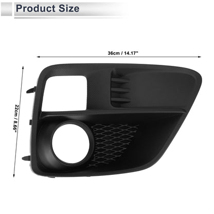 1pc Fog Light Grill for Subaru WRX (2015–2017) No. 57731VA000 Black
