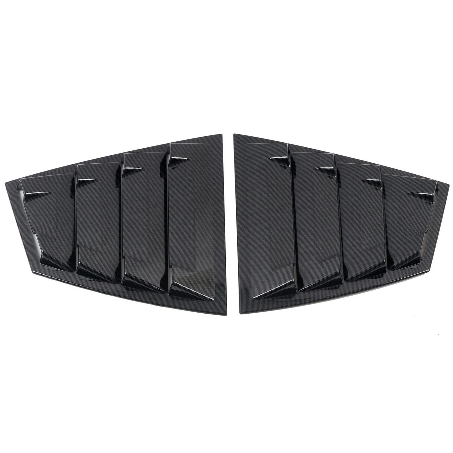 Carbon Fiber Rear Window Louver Cover for Subaru WRX STI (2015–2021)