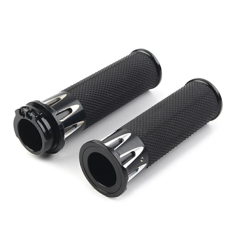 Black Handle Bar Grips for Harley Sportster XL883 XL1200 (2004-2023)