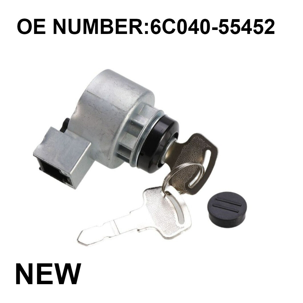 Ignition Switch with 2 Keys for Kubota B2400 B2100 B7500 B1700
