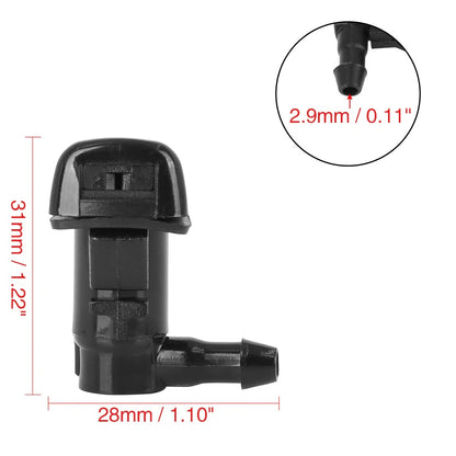 2X Windshield Washer Nozzle Sprayer 85381-04030 for Toyota Tacoma (2000–2004)