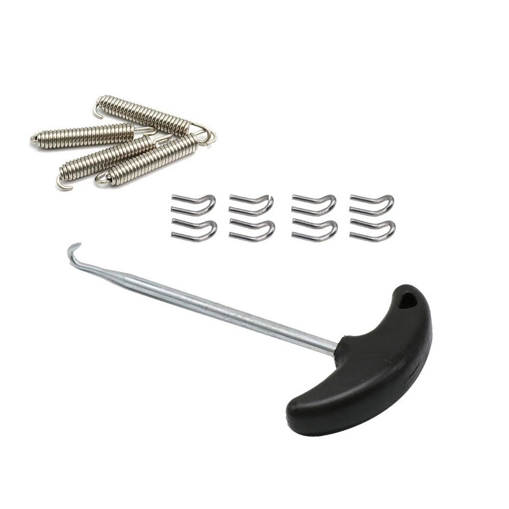 Set of 4 Exhaust Pipe Muffler Mounting Spring Hooks for Universal Motorcycle