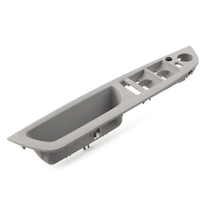 Inner Door Handle Trim Cover for BMW X5 X6 E70 LHD ABS Grey (2007-2013)