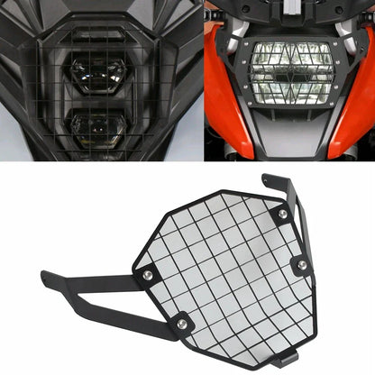 Black Headlight Guard Cover for Suzuki V-Strom 800DE (2023-2024)