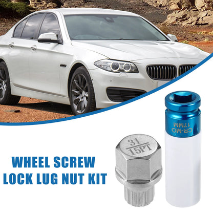 31/15PT Wheel Screw Lock Lug Nut Kit for BMW
