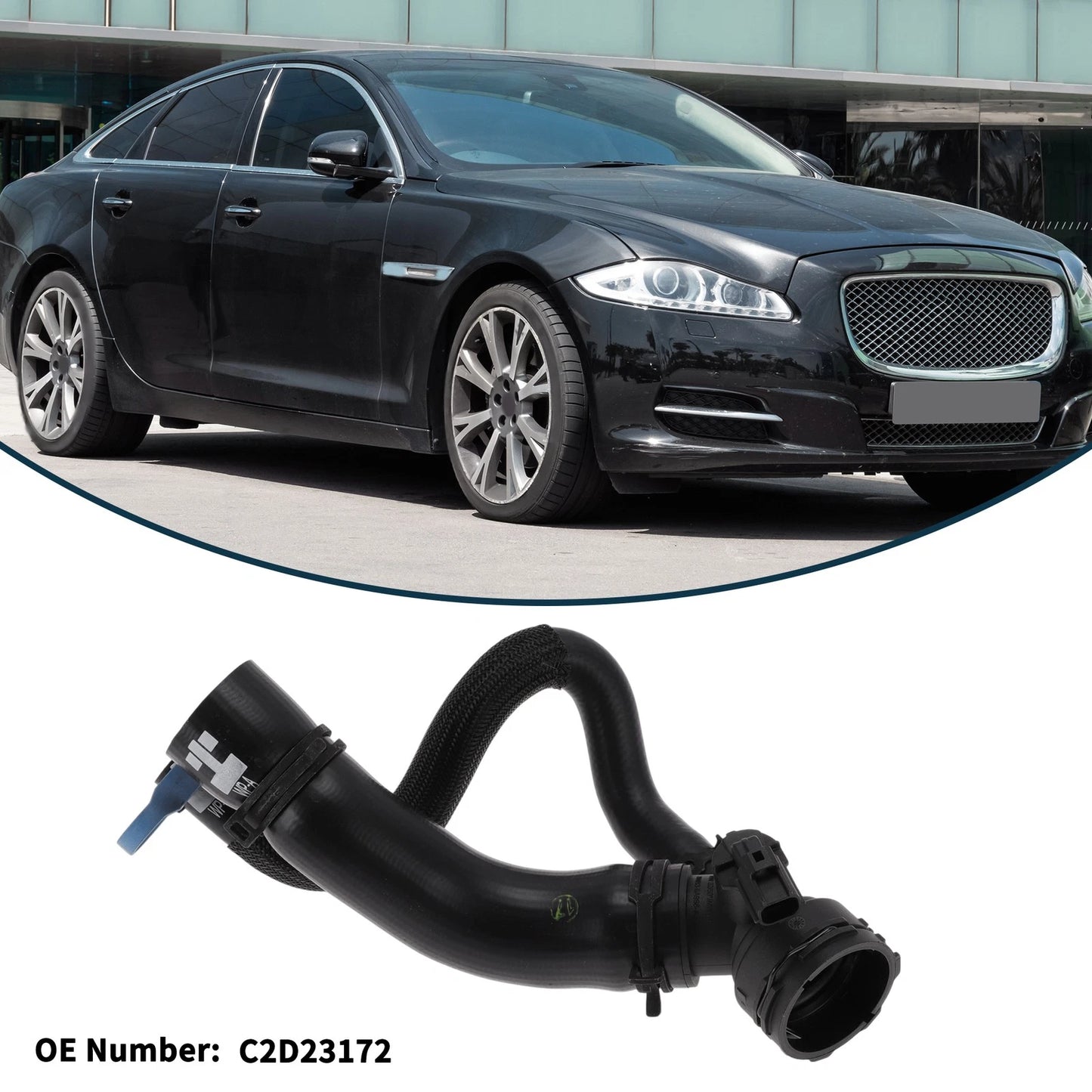 Radiator Hose No.C2D23172 for Jaguar XJ (2010–2018)