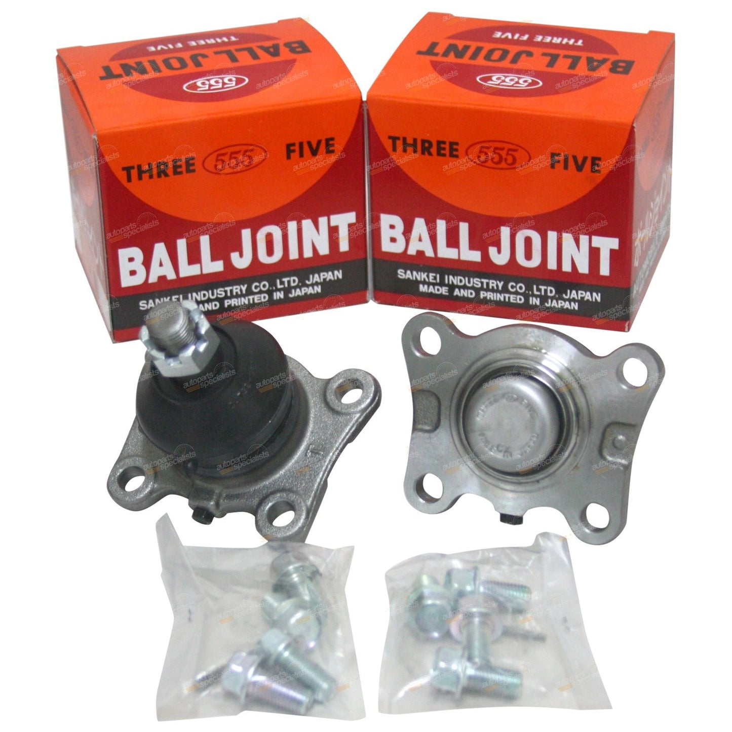 Set of 2 Lower Ball Joints for Toyota Hilux 4Runner (LN130 RN130 VZN130 YN130 KZN130)