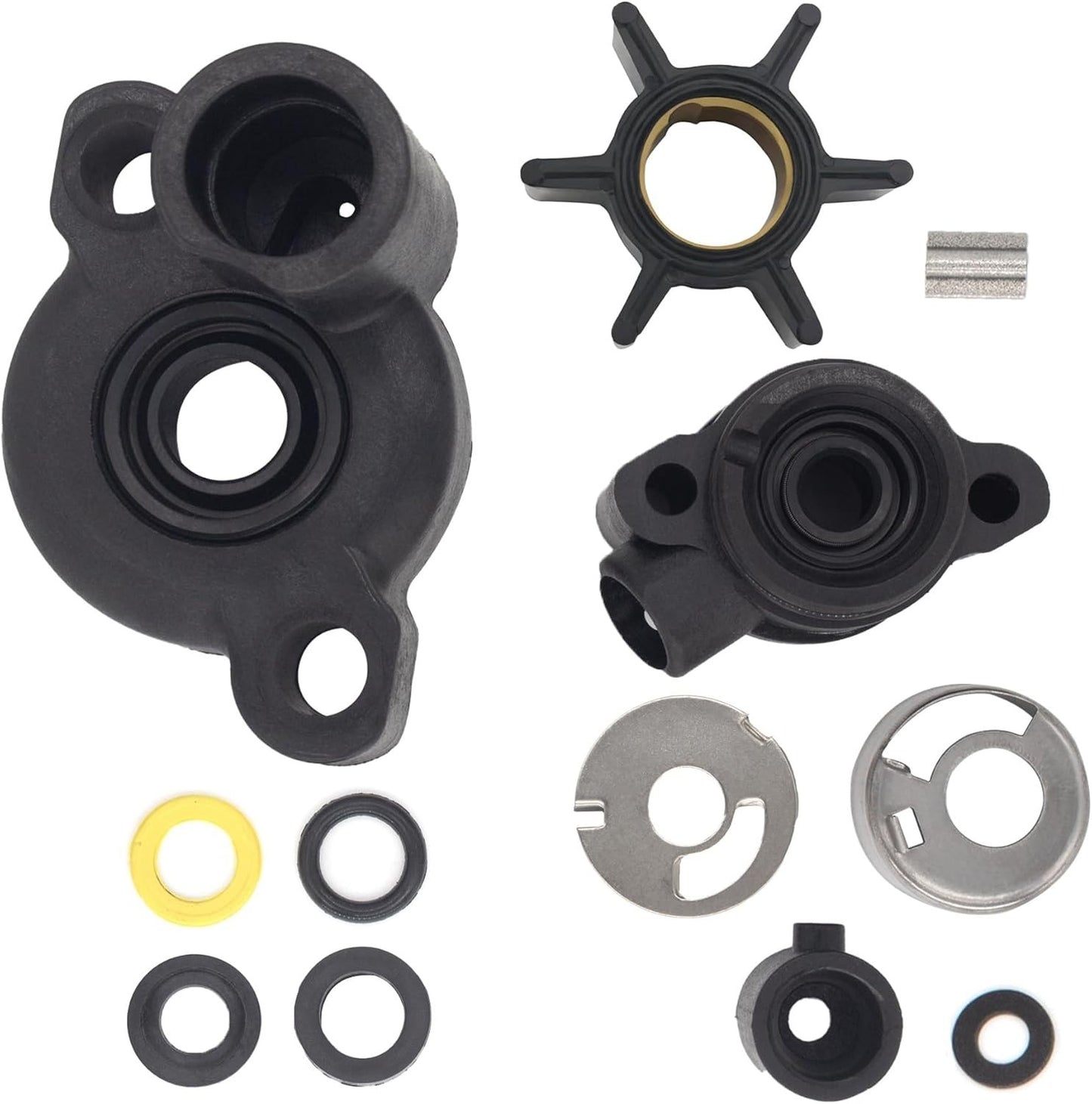 Water Pump Impeller Kit for Mercury 4-9.8 HP (Various Years)