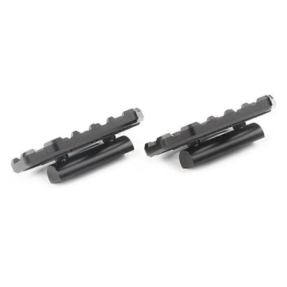 Black/Titanium Front Footpegs for BMW R Nine T Scrambler (2016-2017)