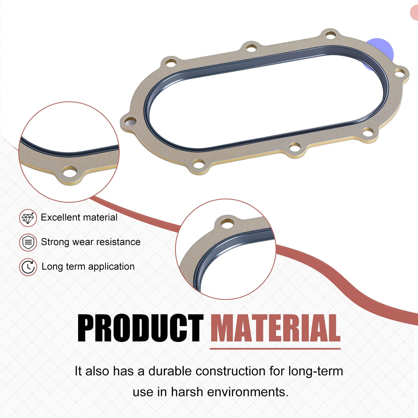 Fuel Pump Gasket with Bolts for Suzuki TL1000R (1998–2003)
