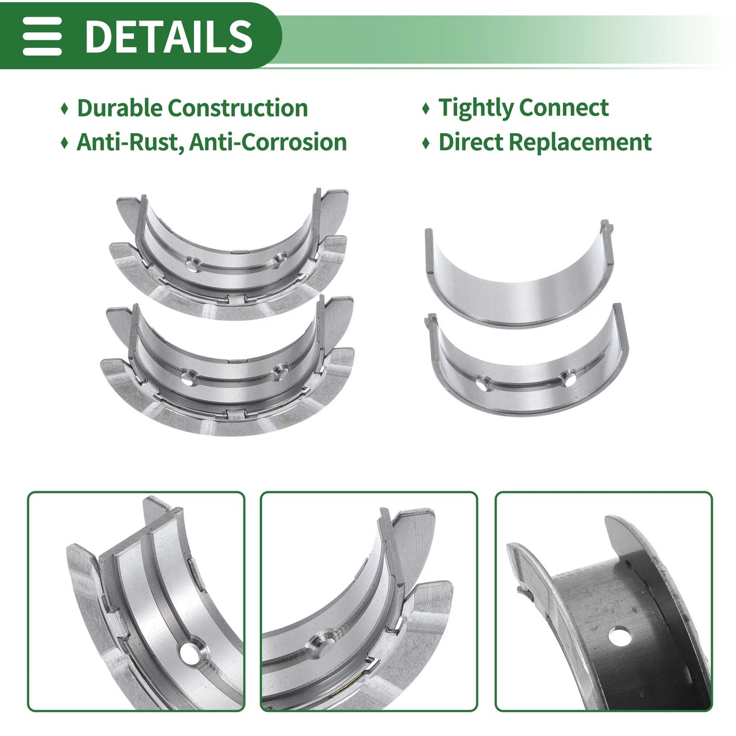 Main Bearing Set No.12668199 for Chevrolet Cruze (2016–2019)