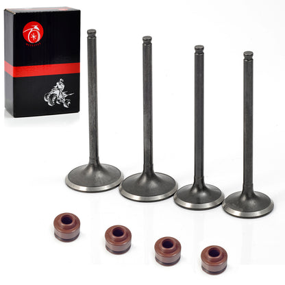 Valve Set with Seals for Honda CRF250X CRF250R (2004–2017)