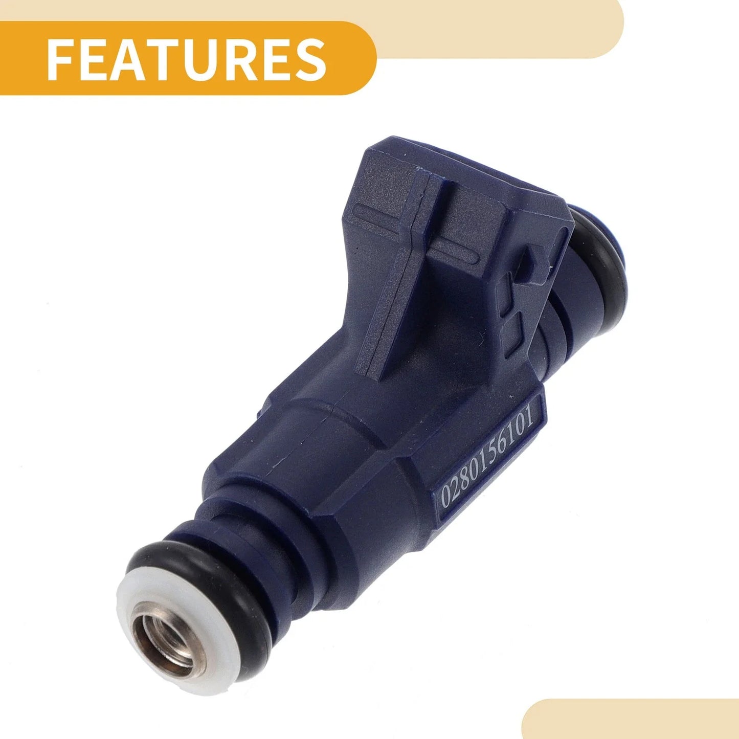 Fuel Injector for Porsche Cayenne S 4.5L V8 (2003-2006) - 1 x No.0280156101